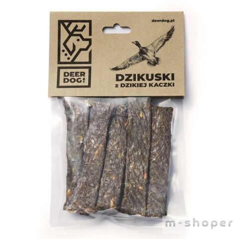 Deer Dog Dzikuski z dzikiej kaczki 100 g 99% mięsa