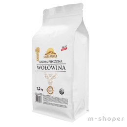 Kraina Radolin Wołowina 1,2kg dla psów z alegrią i nadwrażliwością pokarmową 64% mięsa pieczonego karma sucha