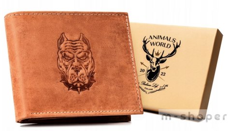 Duży, skórzany portfel męski - Always Wild