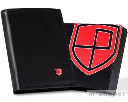 Duży portfel męski z systemem RFID Protect - Peterson