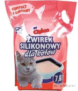 Chico Żwirek silikonowy 7,6l - compact kwiatowy