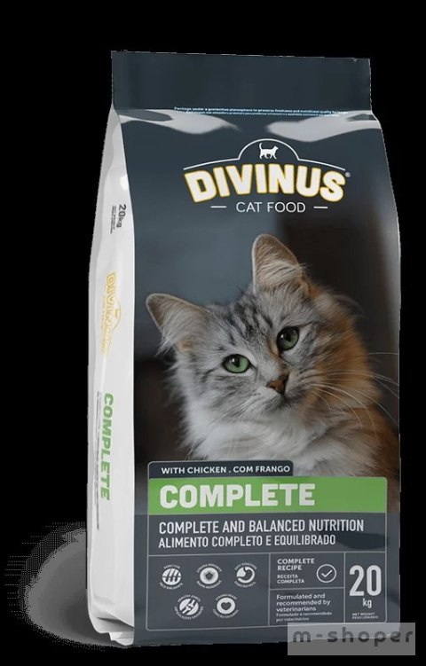 Divinus Cat Complete dla kotów dorosłych 20kg