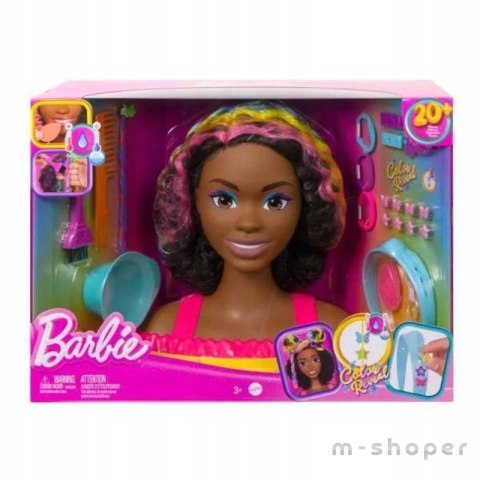 Barbie. Głowa do stylizacji Kręcone włosy HMD79