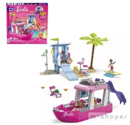 Barbie Mega Klocki Wymarzoną łódź Malibu HPN79