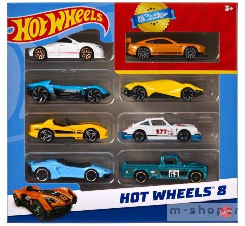 Hot Wheels Samochodziki 8-pak HPV78