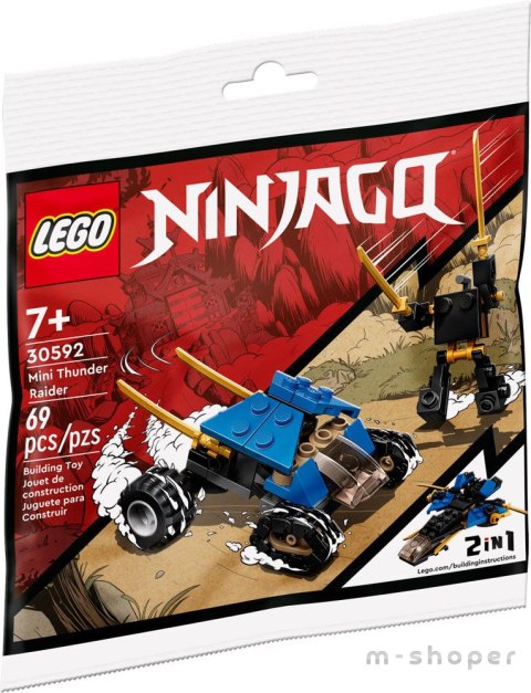 LEGO 30592 Ninjago Miniaturowy piorunowy pojazd