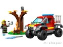 LEGO 60393 CITY Wóz strażacki 4x4 misja