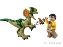 LEGO 76958 JURASSIC WORLD Zasadzka na dilofozaura