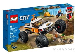 Lego CITY 60387 Przygody samochodem terenowym...