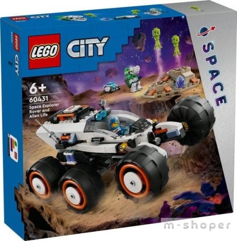 Lego CITY 60431 Kosmiczny łazik i badanie życi...