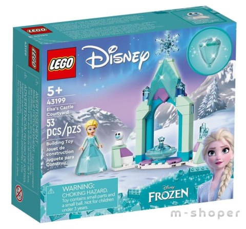 Lego DISNEY PRINCESS 43199 Dziedziniec zamku Elzy