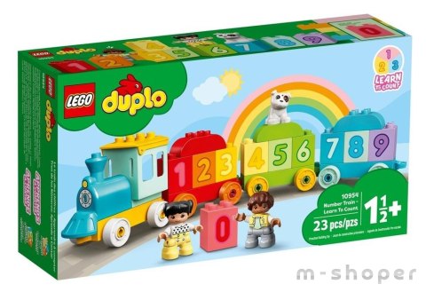 Lego DUPLO 10954 Pociąg z cyferkami nauka liczenia