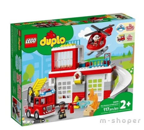 Lego DUPLO 10970 Remiza strażacka i helikopter