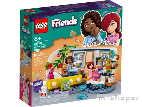 LEGO(R) FRIENDS 41740 Pokój Aliyi