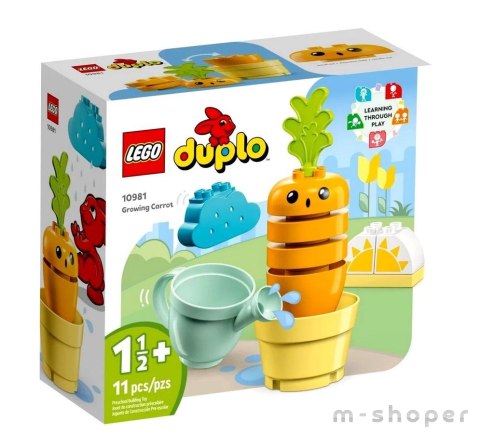 Lego DUPLO 10981 Rosnąca marchewka