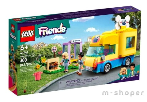 Lego FRIENDS 41741 Furgonetka ratunkowa dla psów