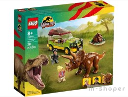 Lego JURASSIC WORLD 76959 Badanie triceratopsa