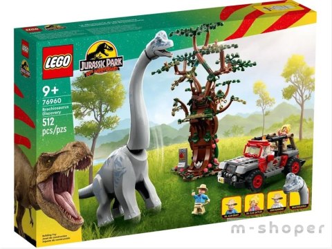 Lego JURASSIC WORLD 76960 Odkrycie brachiozaura