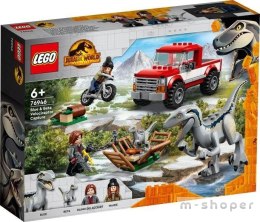 Lego JURRASIC WORLD Schwytanie welociraptorów