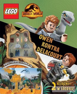 Lego Jurassic World. Owen kontra Delacourt