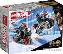 Lego MARVEL 76260 Motocykle Czarnej Wdowy...