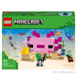 Lego MINECRAFT 21247 Dom aksolotla