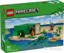 Lego MINECRAFT 21254 Domek na plaży żółwi