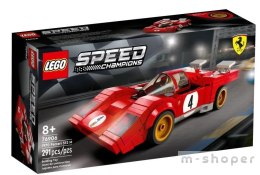 Lego SPEED CHAMPIONS 76906 1970 Ferrari 512M