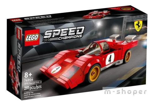 Lego SPEED CHAMPIONS 76906 1970 Ferrari 512M