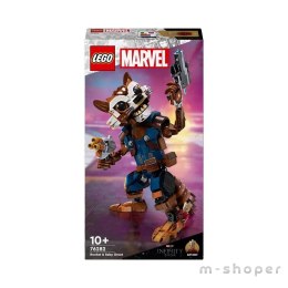 Lego SUPER HEROES 76282 Figurka Rocketa