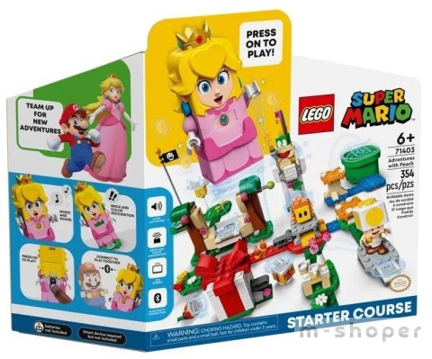 Lego SUPER MARIO 71403 Przygody z Peach - zesta...