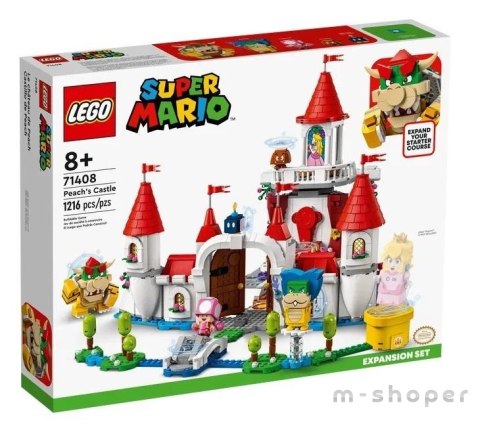 Lego SUPER MARIO 71408 Zamek Peach