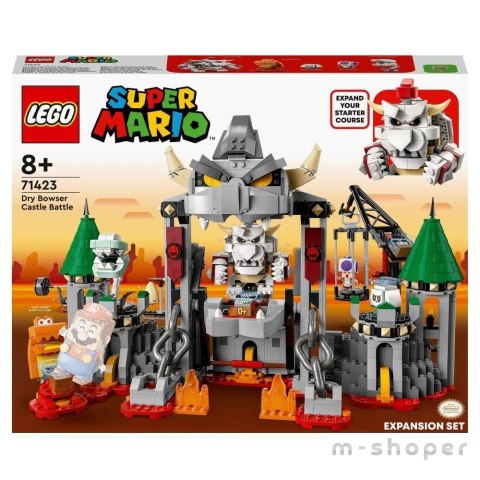 Lego SUPER MARIO 71423 Walka w zamku Dry Bowser...