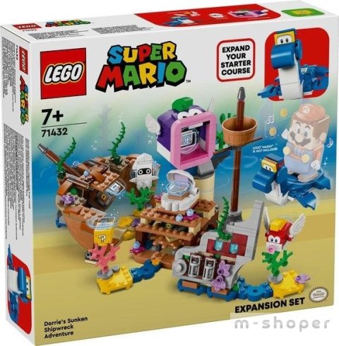 Lego SUPER MARIO 71432 Przygoda Dorriego we wraku