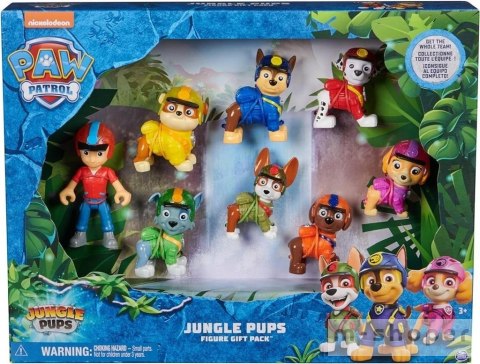 Psi Patrol Jungle Pups zestaw figurek 5szt