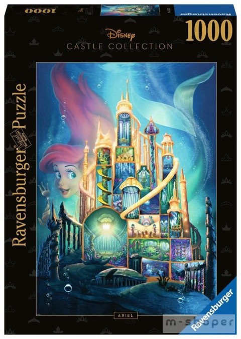 Puzzle 1000 Disney kolekcja Arielka