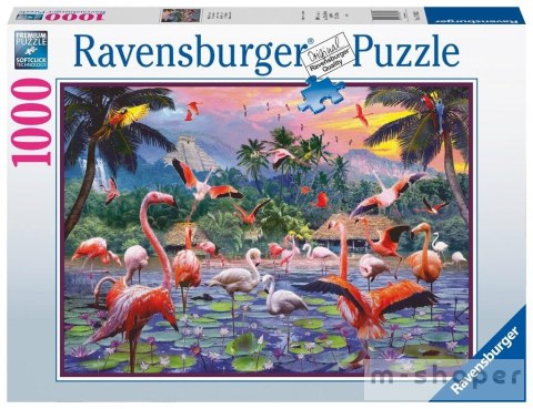 Puzzle 1000 Flamingi