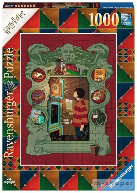 Puzzle 1000 Harry Potter w rodzinie Weasleyów