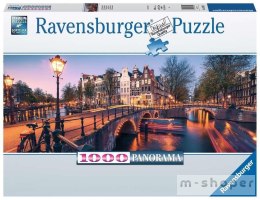 Puzzle 1000 Panorama Amsterdamu