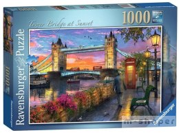 Puzzle 1000 Tower Bridge o zachodzie słońca