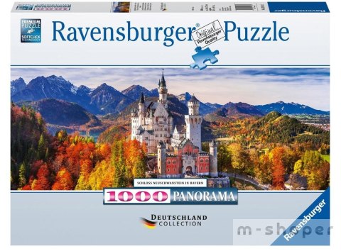 Puzzle 1000 Zamek Neuschwanstein Panorama