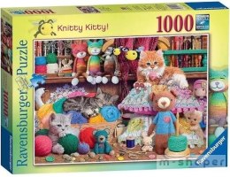 Puzzle 1000 Zaplątane kociaki