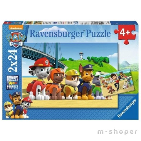 Puzzle 2x24 Psi Patrol Bohaterskie Psy