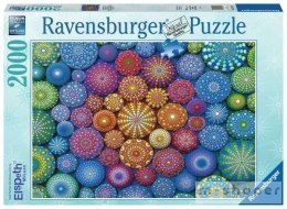 Puzzle 2000 Tęczowe mandale