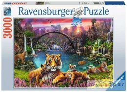 Puzzle 3000 Dzika natura z kwiatami