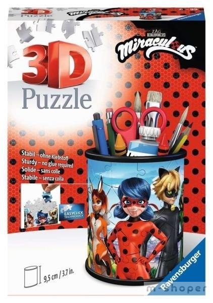 Puzzle 3D 54 Przybornik Miraculous