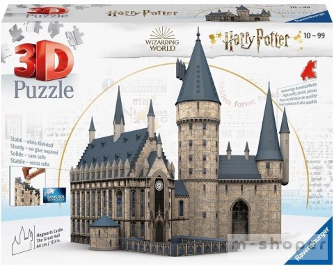 Puzzle 3D 540 Zamek Hogwarts Harry Potter