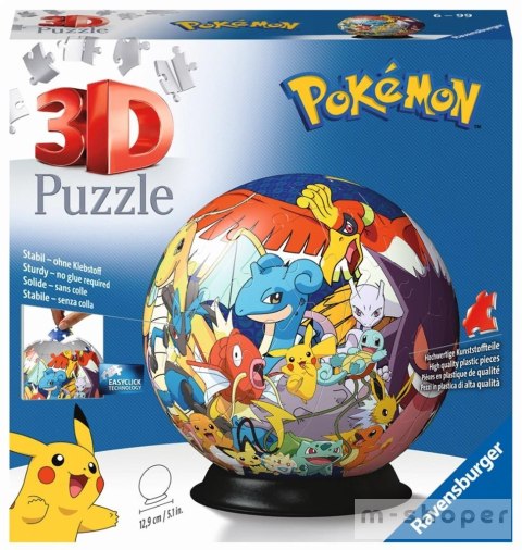 Puzzle 3D 72 Kula Pokemon