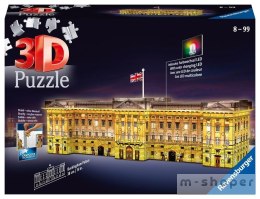 Puzzle 3D Budynki nocą: Pałac Buckingham