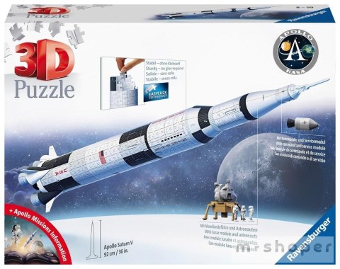 Puzzle 3D Rakieta Apollo Saturn V